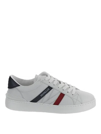 Moncler Monaco 2 Low-top Sneakers In White