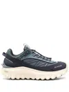 Moncler Sneakers Trailgrip En Daim Et Cuir In Blue