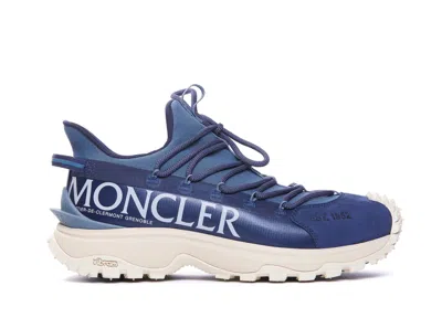 Moncler Sneakers In Blue