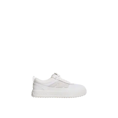 Moncler Altive Nubuck & Suede Trainers, Women, White, Size: 38