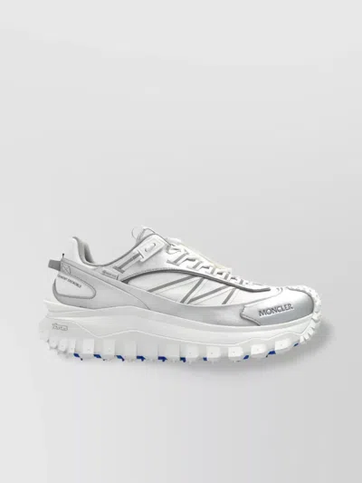 Moncler Sneakers Low Top Chunky Sole In White