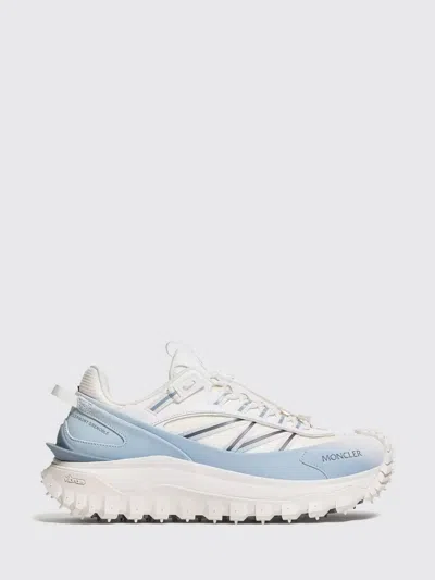 Moncler Trailgrip Sneakers In Technical Fabric And Mesh With Side Lettering Logo In Multi