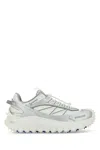Moncler Two-tone Fabric And Leather Trailgrip Sneakers In White