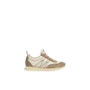 Moncler Sneakers Pacey En Daim In Beige