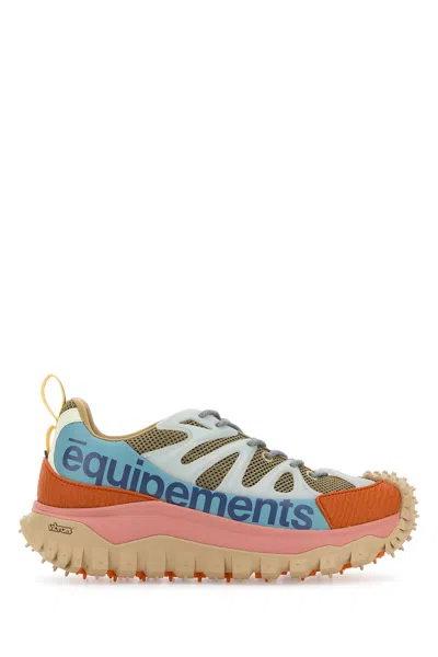 MONCLER MONCLER MULTICOLOR TRAILGRIP AMOEBA SNEAKERS