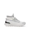 Moncler Low Top Sneakers Collar Sock-like In White