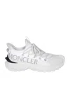 Moncler White Tech Fabric Trailgrip Lite 2 Sneakers In White