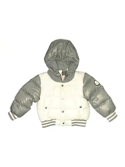 Pre-owned Moncler Kids' Snow Jacket In Gray