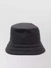 Moncler Soft Crown Bucket Hat With Stitched Brim