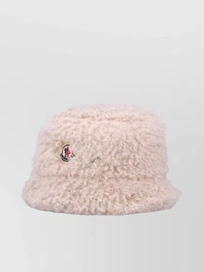 Moncler Soft Teddy Bucket Hat For Winter