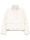 Moncler Soignes Puffer Jacket In Neutrals