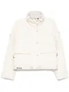 Moncler Soignes Puffer Jacket In Neutrals