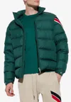 Moncler Solayan Padded Jacket In Green