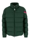 Moncler Solayan Padded Jacket In Verde