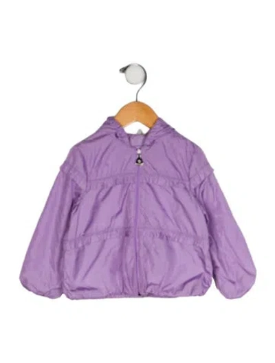 Pre-owned Moncler Babies' Solid Casual Jacket In Purple