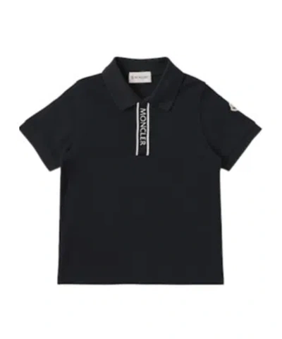 Moncler Solidcolor Shortsleeve In Black