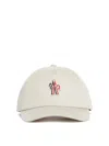 Moncler Baseball Cap In Beige