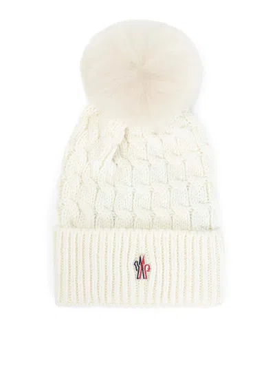 Moncler Grenoble Hat In Sand