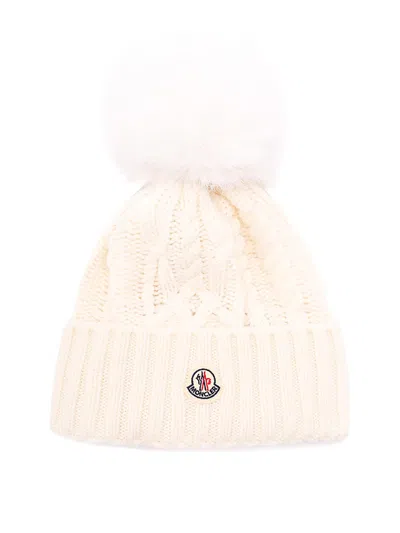 Moncler Hat In Neutral
