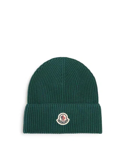 Moncler Baseball Cap In Green