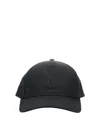 Moncler Logo-patch Baseball Cap In Black