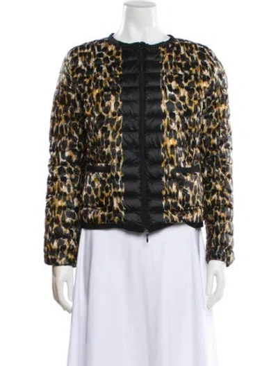 Pre-owned Moncler Soufre Down Jacket In Black