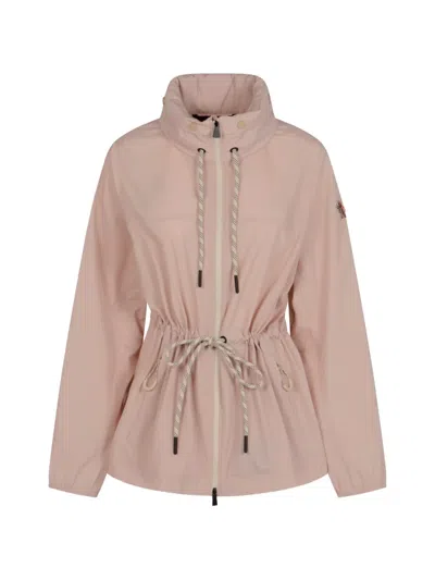 Moncler Soulare Kapuzenjacke In Brown
