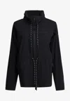 Moncler Grenoble Polyamide Elastane Jacket In Black