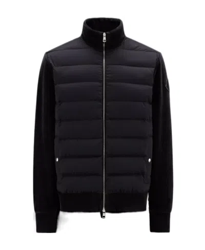 MONCLER PADDED CORDUROY SWEATSHIRT