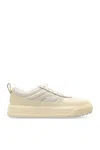 Moncler Sneakers En Nubuck Et Daim Altive In Neutral