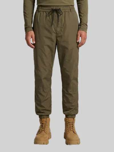 Moncler Sports Trousers In Green