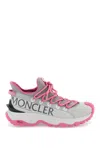 Moncler Multicolor Trailgrip Lite Sneakers In Grey Pink