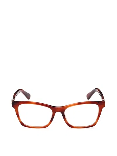 Moncler Sqaure Frame Glasses In 054
