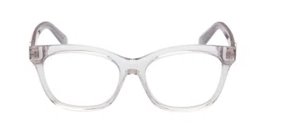 Moncler Square Frame Glasses In 020