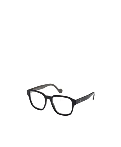 Moncler Square-frame Glasses In Black