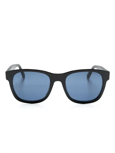 Moncler Square-frame Sunglasses In 黑色