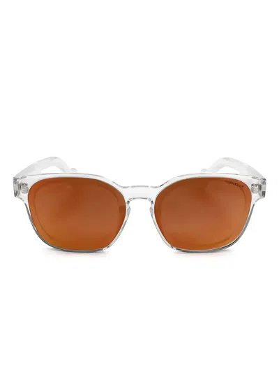 Moncler Square Frame Sunglasses In White