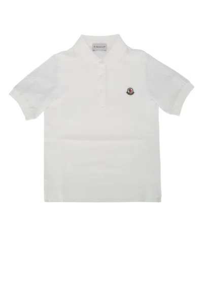 Moncler Kids' Ss Polo In 034