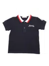 Moncler Ss Polo In Blue