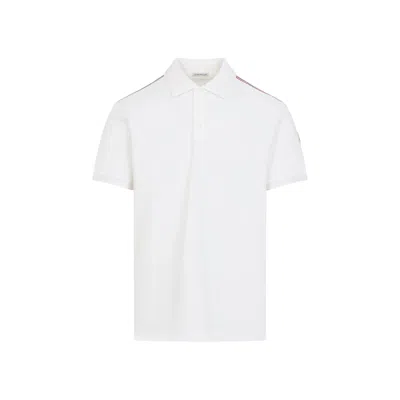 Moncler Ss Polo In Natural