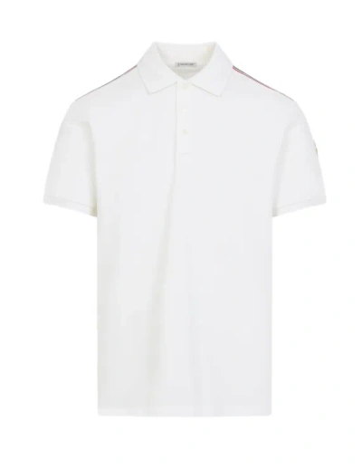 Moncler Ss Polo In White