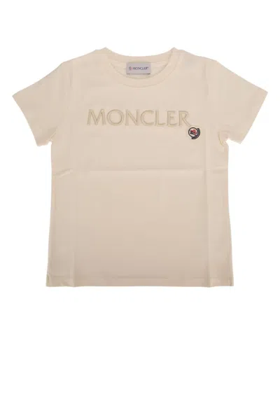 Moncler Kids' Ss T-shirt In 050