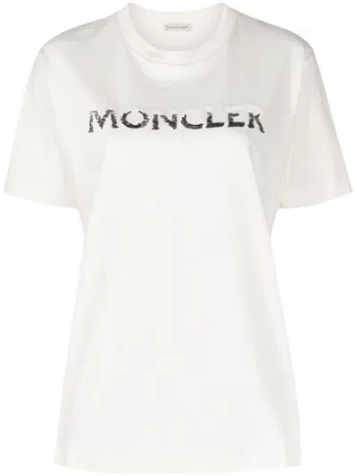 Moncler Ss T-shirt In White