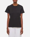 Moncler Ss T-shirt In Black