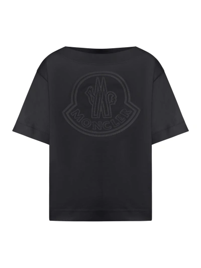Moncler Ss T-shirt In Black