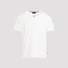 Moncler T-shirt Aus Baumwoll-jersey In Cream