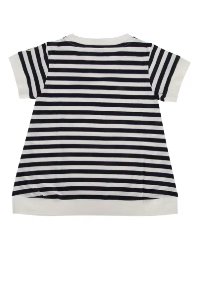 Moncler Kids' Ss T-shirt In F07