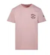 Moncler T-shirt With Embroidery In Pink