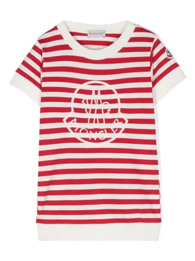 Moncler Ss T-shirt In Red