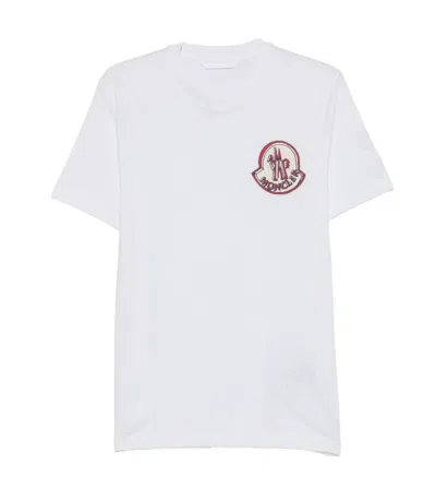 Moncler Ss T Shirt In White